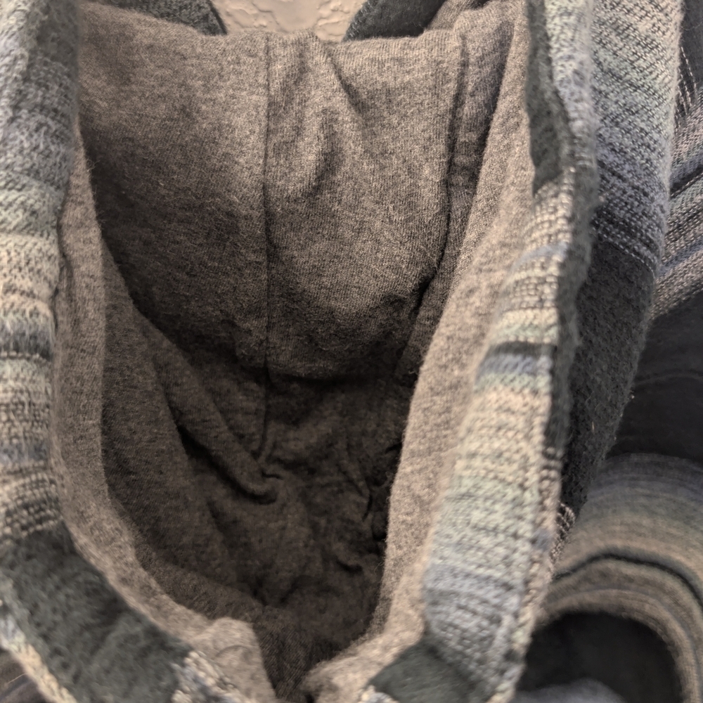 Bass Pro Shops Gray and Black Knit Jacket - Picture 7 of 11